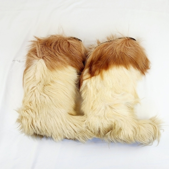 IDEAL ROLUC OPEN COUTRY YETI GOAT FUR BOOTS - Picture 13 of 14